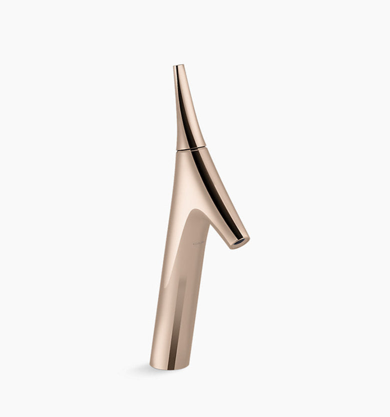 VIVE-SL TALL BASIN MIXER W/PIPES - KOHLER PREMIUM -  ( ROSE GOLD - PREMIUM - 0x15 mm - 0inchX0.6inch )