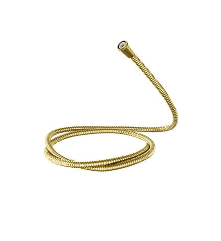 FLEXIBLE TUBE 8MM DIA. & 1.5M LONG WITH NUTS - ARTIZE FAUCET - ( GOLD BRIGHT PVD - - 0x15 mm - 0inchX0.5inch )