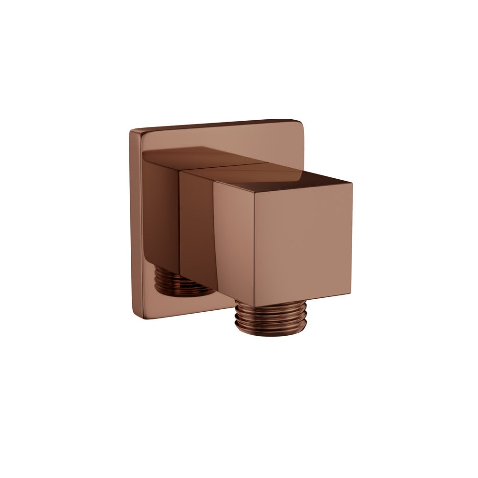 WALL OUTLET SQUARE - JAQUAR FAUCETS -  ( BLUSH GOLD PVD - SHOWER ACC. - 0x15 mm - 0inchX0.5inch )