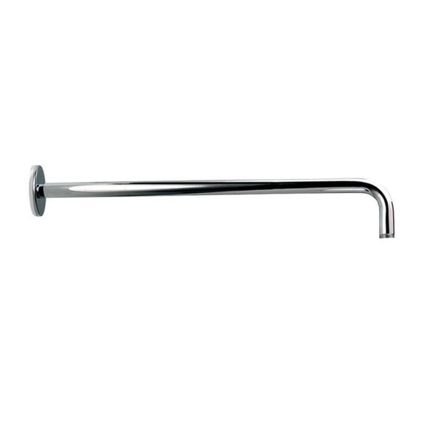 SHOWER ARM 450MM WITH FLANGE - JAQUAR FAUCETS - ( CHROME - SHOWER ACC. - 0x15 mm - 0inchX0.5inch )
