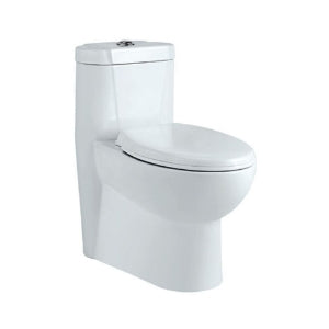 EWC ONE PC P -TRAP 180MM W/S.COVER - JAQUAR SWARE - ( WHITE - SOLO - 0x0 mm - 0inchX0inch )