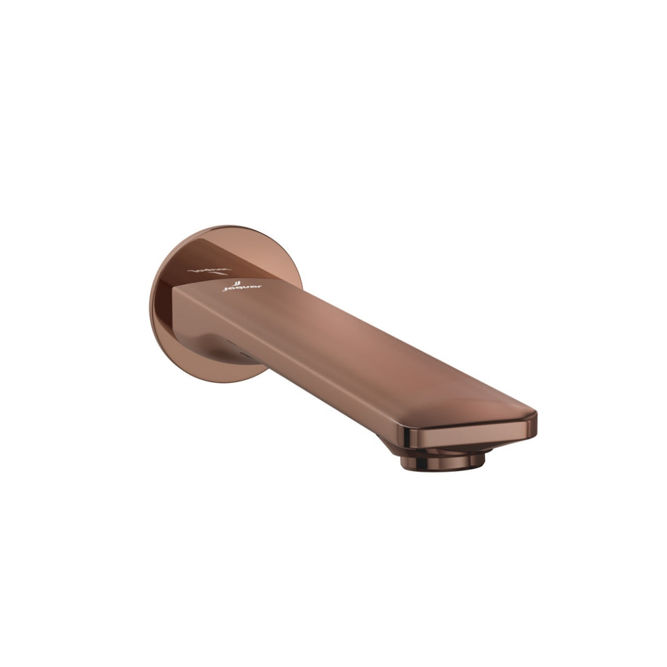 BATHTUB SPOUT WITH WALL FLANGE - JAQUAR FAUCETS -  ( BLUSH GOLD PVD - LAGUNA - 0x15 mm - 0inchX0.5inch )