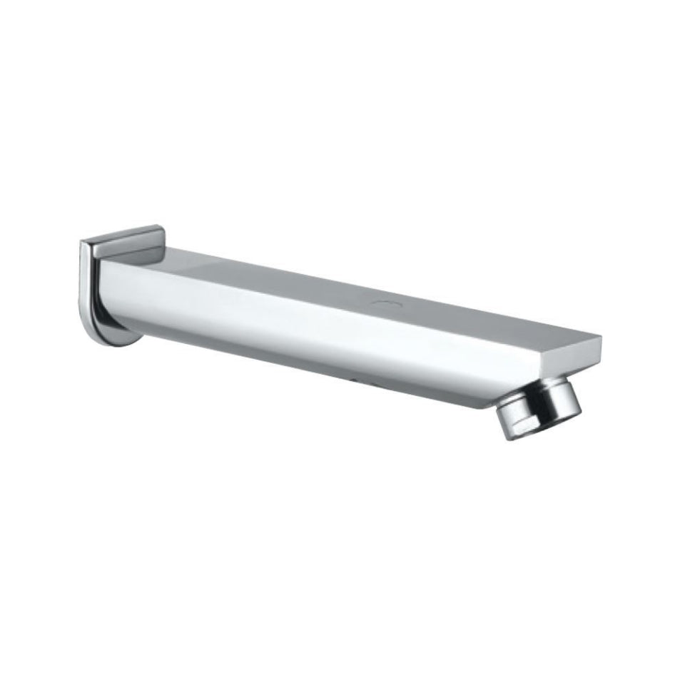 (PRUN)BATH TUB SPOUT WITH FLANGE - JAQUAR FAUCETS -  ( CHROME - SPOUT - 0x15 mm - 0inchX0.5inch )