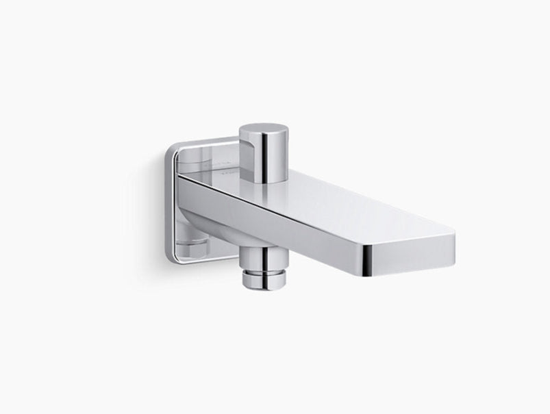 PARALLEL-BATH SPOUT W/DIVERTER - KOHLER PREMIUM -  ( POLISHED CHROME - PREMIUM - 0x15 mm - 0inchX0.6inch )