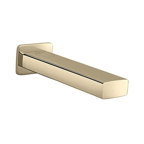 STRAYT-PLAIN BATH SPOUT W/O DIVER - KOHLER PREMIUM -  ( FRENCH GOLD - PREMIUM - 0x0 mm - 0inchx0inch )