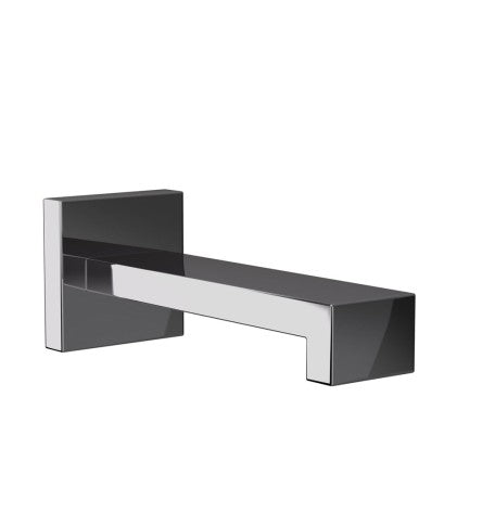 LEBLANC BATH TUB SPOUT WITH WALL FLANGE - ARTIZE FAUCET -  ( BLACK CHROME - SPOUT - 0x15 mm - 0inchX0.5inch )