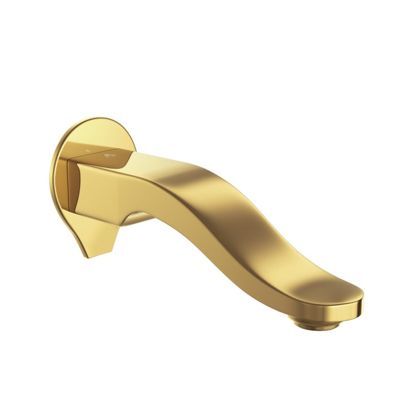 PLAIN SPOUT WITH FLANGE (TIARA) - ARTIZE FAUCET - ( GOLD BRIGHT PVD - SPOUT - 0x0 mm - 0inchx0inch )
