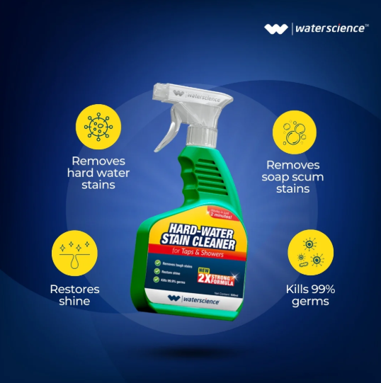 DESCALER HARD WATER STAIN CLEANERS FOR TAPS & SHOWER 500ML - SUNDRY -  (  - WATERSCIENCE - 0x0 mm - 0inchx0inch )