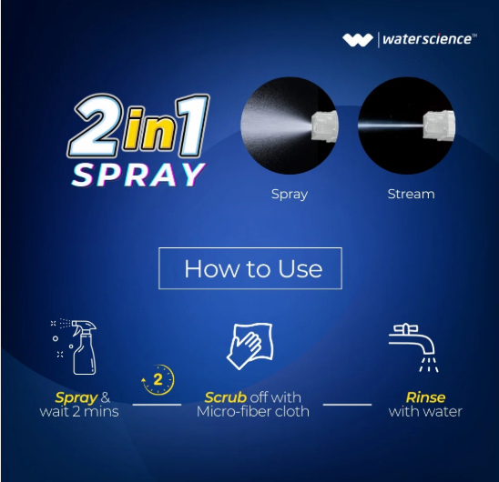 DESCALER HARD WATER STAIN CLEANERS FOR TAPS & SHOWER 500ML - SUNDRY -  (  - WATERSCIENCE - 0x0 mm - 0inchx0inch )