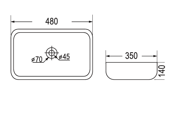 VICTOR GOLD HONEY ONYX STONE WASH BASIN - AQUANT - ( HONEY ONYX - STONE COLLECTION - 480x350x140 mm - 19.2inchX14inchX5.6inch )