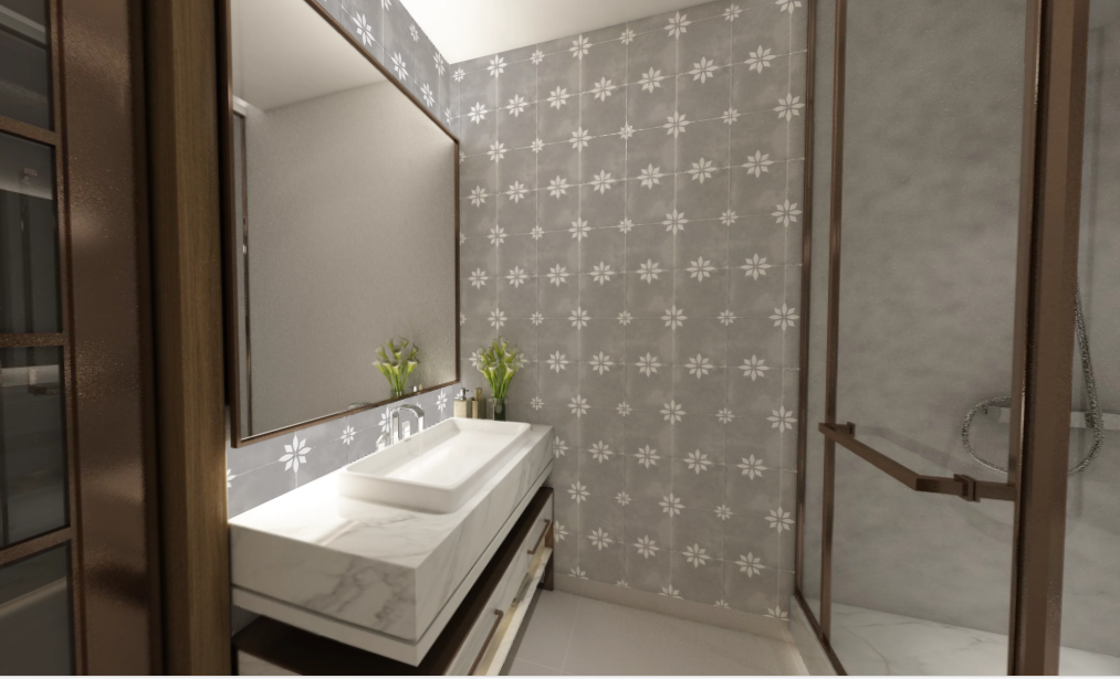 PRIME MO CORUS GREY - CREANZA - ( - CREANZA VITRIFIED MOROCCAN - 600x600 mm - 24inchX24inch )