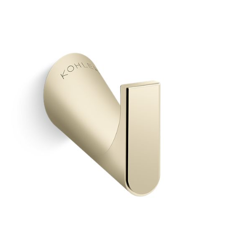 ACCENT-SINGLE ROBE HOOK - KOHLER PREMIUM - ( FRENCH GOLD - PREMIUM - 0x0 mm - 0inchx0inch )