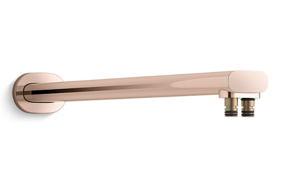 2 FUNCTION WALL MOUNTED RAINHEAD ARM W/CONS - KOHLER PREMIUM - ( ROSE GOLD - PREMIUM - 0x0 mm - 0inchx0inch )