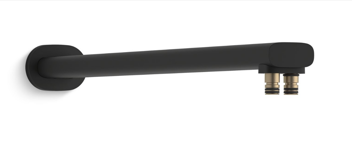 2 FUNCTION WALL MOUNTED RAINHEAD ARM W/CONS - KOHLER PREMIUM - ( MATT BLACK - PREMIUM - 0x0 mm - 0inchx0inch )