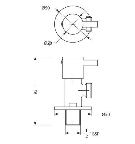 ANGULAR STOP COCK WT WALL FLANGE (PROJECT) - HINDWARE FAUCETS - ( POLISHED CHROME - ADDONS - 0x15 mm - 0inchX0.6inch )