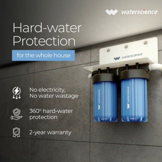 RIO MAINLINE FILTER 1 BATH + KITCHEN, 10 INCH , 2 STAGE , FOR HIGH SEDIMENT + HARDNESS (J10-STAGE 2) - SUNDRY - ( - WATERSCIENCE - 0x0 mm - 0inchX0inch )