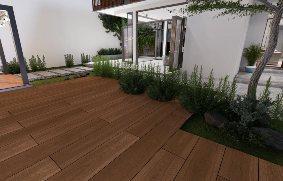 MORDIC WOOD MOSS - CREANZA - ( - WOODEN STRIP - 1200x200 mm - 48inchX8inch )