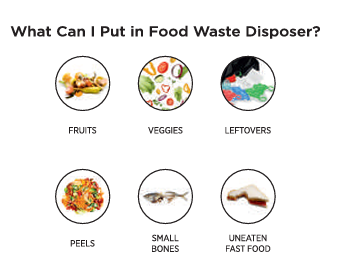 FOOD WASTE DISPOSER STANDARD 1/2HP 860ML - CARYSIL - ( BLACK - ACCESSORIES - 0x0 mm - 0inchX0inch )