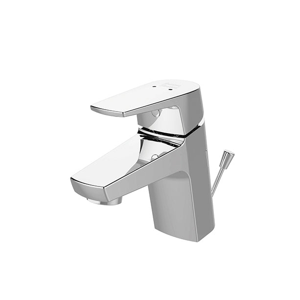 SL BASIN MIXER WITH PIPES - AMERICAN STANDARD -  ( CHROME - SIMPLICITY SQUARE - 0x15 mm - 0inchX0.5inch )