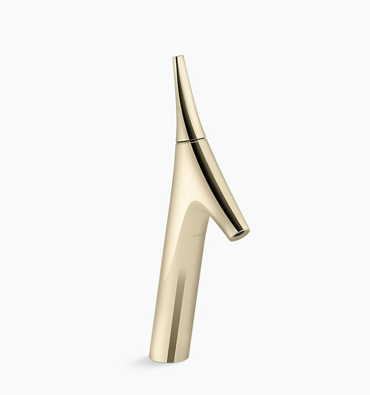 VIVE-SL TALL BASIN MIXER W/PIPES - KOHLER PREMIUM -  ( FRENCH GOLD - PREMIUM - 0x15 mm - 0inchX0.6inch )