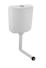 WALL HUNG CISTERN WITH 39MM DRAINAGE L-BEND - JAQUAR CISTERN -  ( WHITE - ALLIED - 0x0 mm - 0inchx0inch )