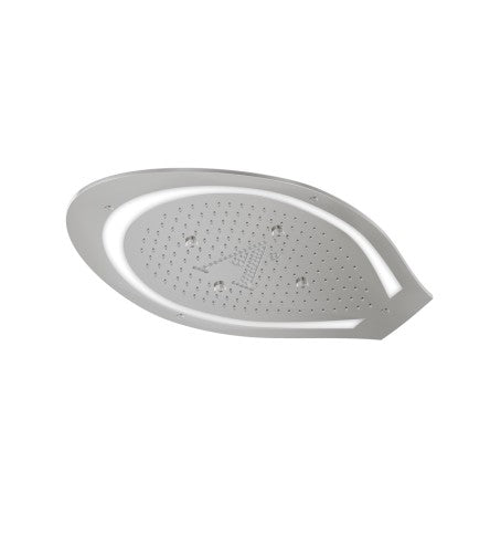 TIARA CEILING SHOWER 2 FUC W/O KIT - ARTIZE FAUCET -  ( CHROME - TIARA - 600x350 mm - 24inchX14inch )