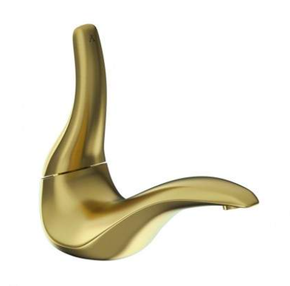 SL BASIN MIXER W/O POPUP W/PIPES - ARTIZE FAUCET -  ( GOLD DUST - TAILWATER - 0x0 mm - 0inchx0inch )