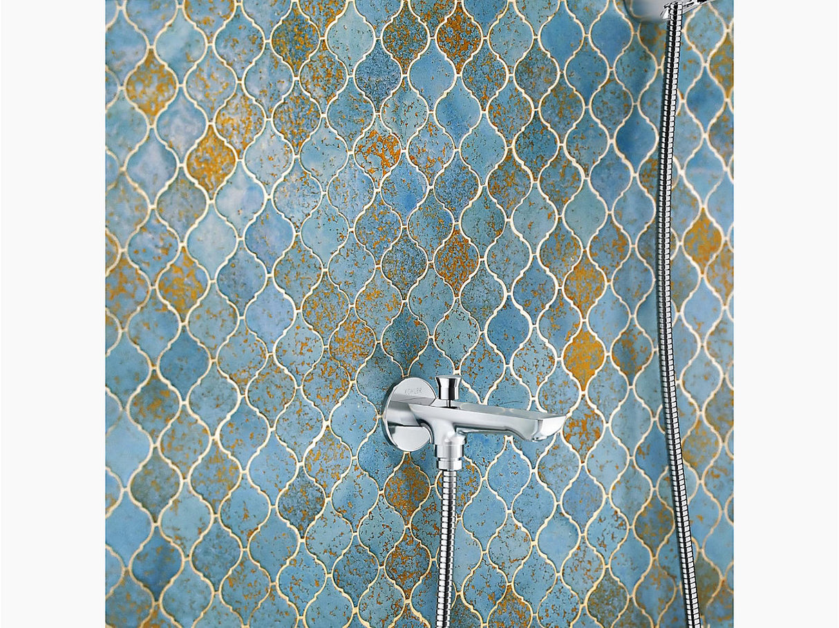 FORE ARC BATH SPOUT W DIVERTER - KOHLER POPULAR - ( POLISHED CHROME - POPULAR - 0x0 mm - 0inchx0inch )