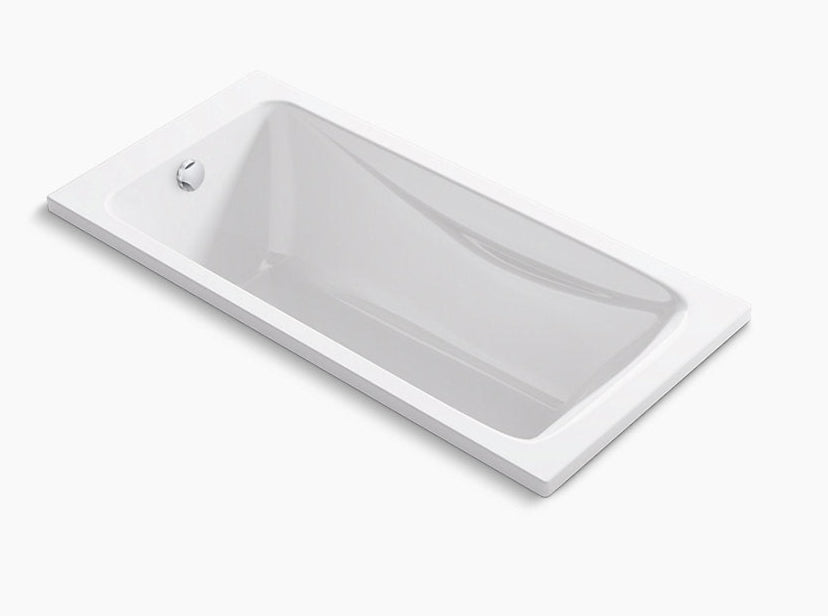 REACH ACRYLIC BATHTUB DROP-IN 1500MM - KOHLER PREMIUM-(WHITE - PREMIUM -1500X700mm-60inchx28inch )