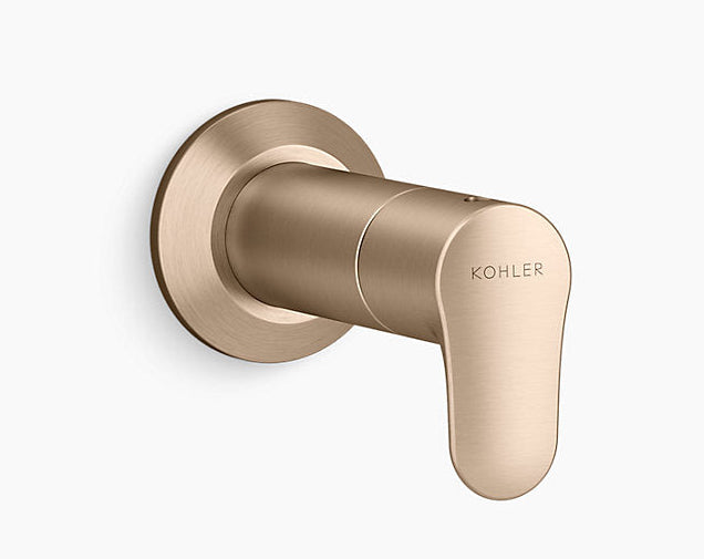 CONC.STOP COCK TRIM FOR 20MM/15MM - KOHLER POPULAR - ( BRUSHED BRONZE - POPULAR - 0x0 mm - 0inchX0inch )