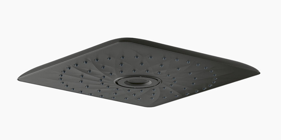 RAIN MAX SQUARE RH DUAL CORE SHOWER HEAD-KOHLER PREMIUM-(MATT BLACK - PREMIUM - 305x305 mm - 12inchX12inch )