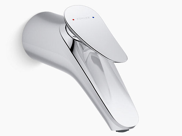 FLUENCE WALL-MOUNT BATH FAUCET (BIB COCK)- KOHLER PREMIUM - KOHLER PREMIUM - ( CHROME - PREMIUM - 0x15 mm - 0inchX0.5inch )