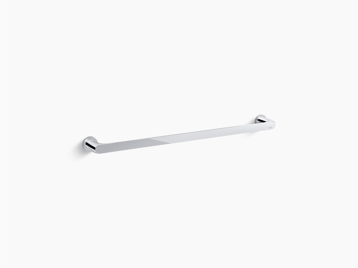 TOWEL BAR - KOHLER LUXURY - ( POLISHED CHROME - LUXURY - 0x450 mm - 0inchX18inch )