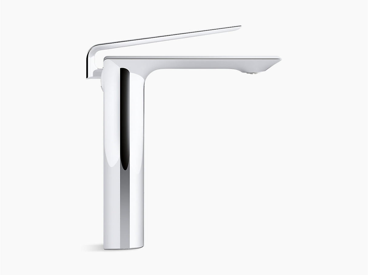 SINGLE CTRL TALL BASIN FAUCET W/O DRAIN - KOHLER LUXURY - ( POLISHED CHROME - LUXURY - 0x0 mm - 0inchX0inch )