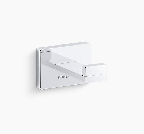 COMPLEMENTARY-SQUARE SINGLE ROBE HOOK - KOHLER POPULAR - ( POLISHED CHROME - POPULAR - 0x0 mm - 0inchx0inch )