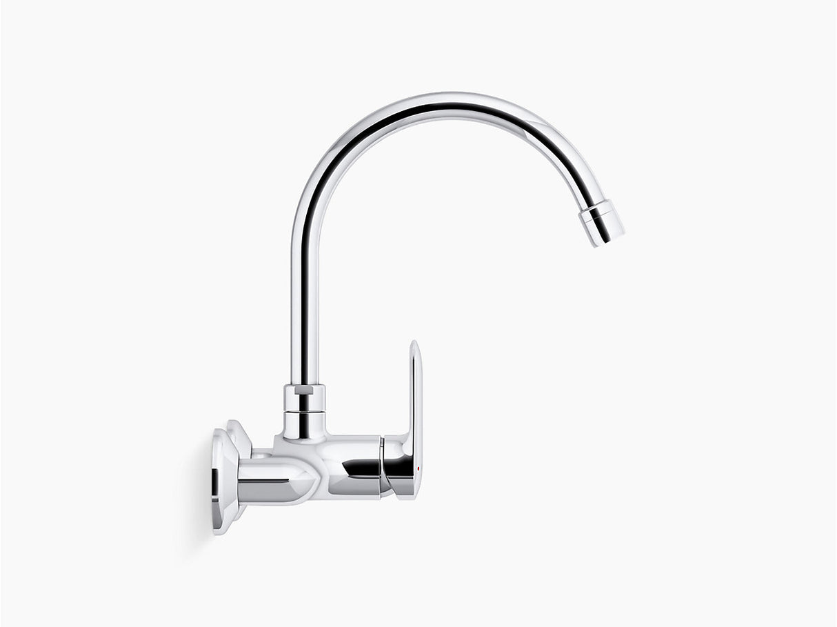 KUMIN 2H WM KITCHEN MIXER - KOHLER POPULAR - ( POLISHED CHROME - POPULAR - 0x15 mm - 0inchX0.5inch )