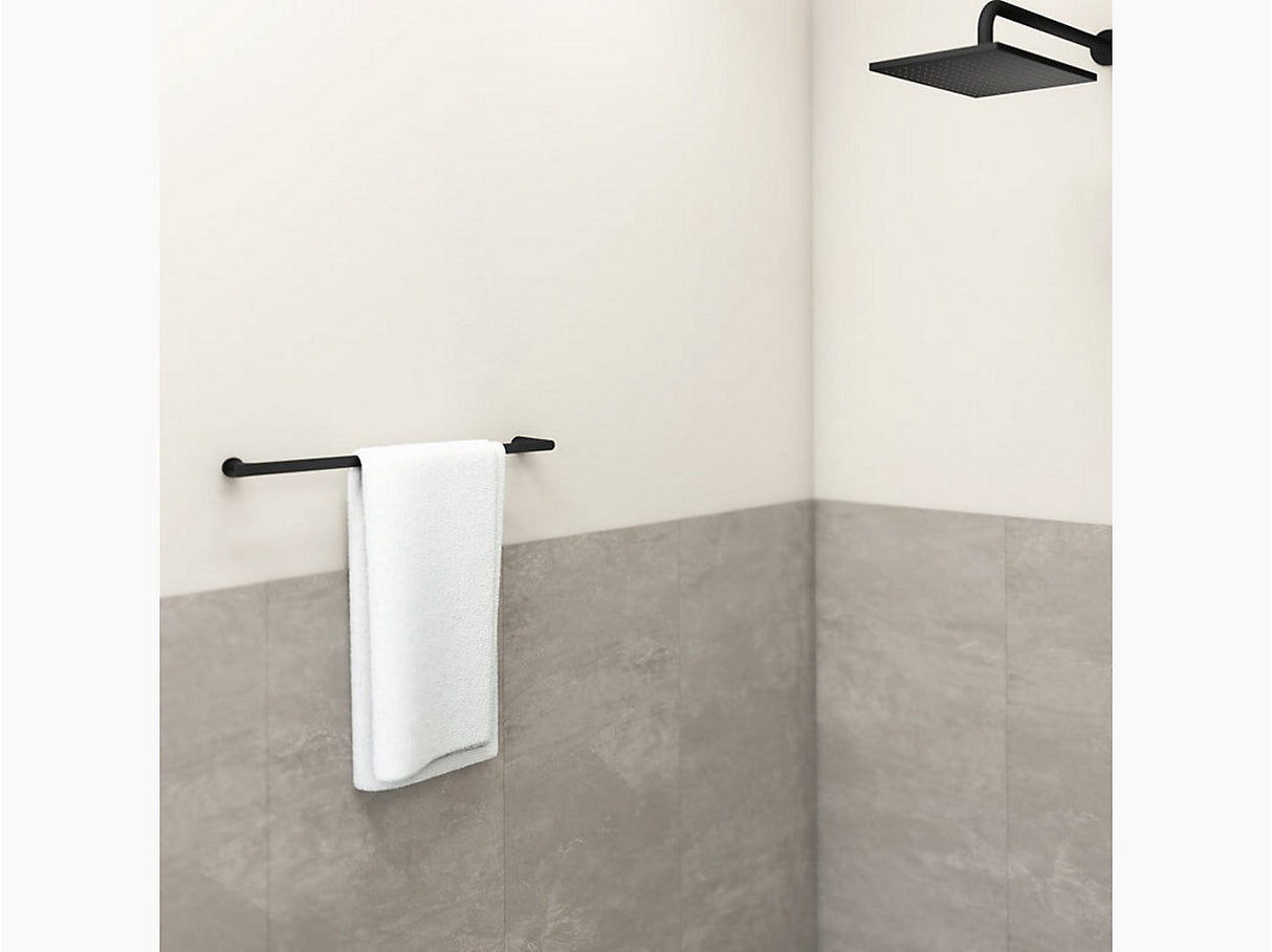 ACCENT-TOWEL BAR - KOHLER PREMIUM - ( MATT BLACK - PREMIUM - 0x0 mm - 0inchx0inch )
