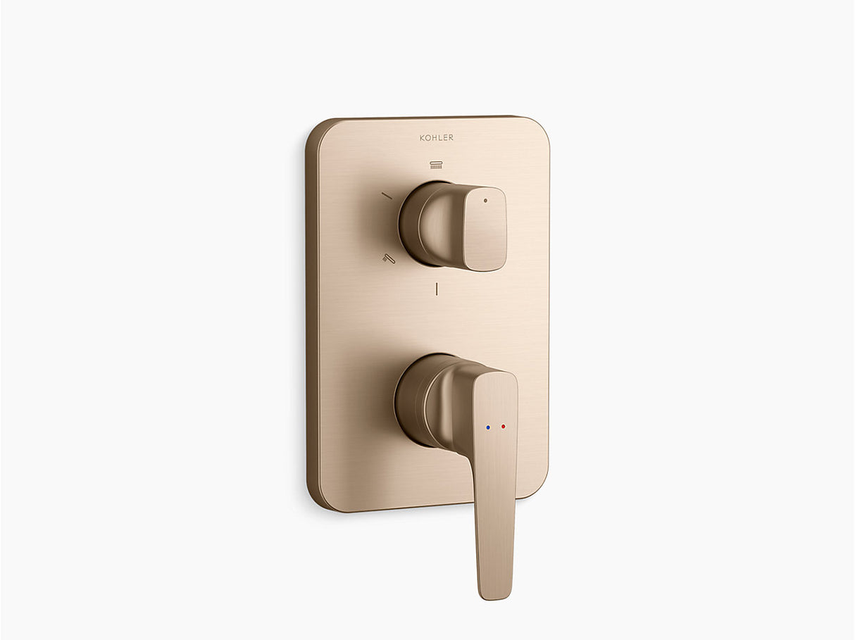 ALEO+ AT 360 TRIM+AT360 VALVE - KOHLER PREMIUM - ( BRUSHED BRONZE - PREMIUM - 0x0 mm - 0inchX0inch )