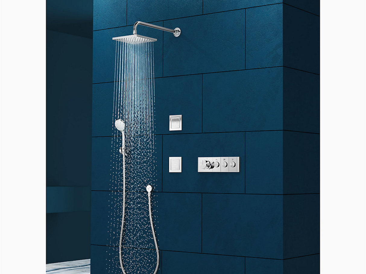 ANTHEM RECESSED EXPOSED PART MECH THERM/CONT 2IN/3OUT - KOHLER LUXURY - ( POLISHED CHROME - LUXURY - 0x0 mm - 0inchx0inch )