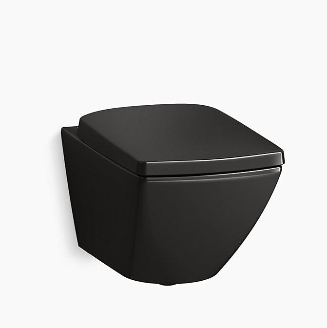 EWC W/H TOILE IN BLACK FOR 16817IN-2SR-7 ( BOLT DISTANCE 9INCH) - KOHLER LUXURY - ( - LUXURY - 0x0 mm - 0inchx0inch )