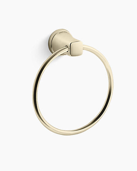 COMPLEMENTARY-TOWEL RING - KOHLER POPULAR - ( FRENCH GOLD - POPULAR - 0x0 mm - 0inchx0inch )