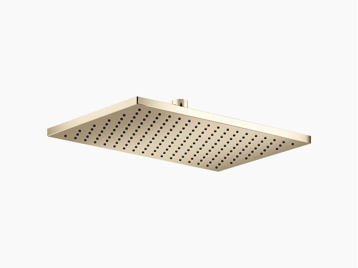 SINGLE FUNCTION SHOWER HEAD W/O ARM - KOHLER LUXURY - ( FRENCH GOLD - LUXURY - 0x325 mm - 0inchX13inch )