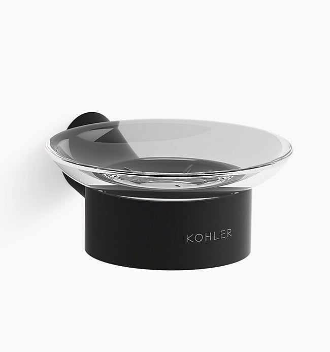 ACCENT-SOAP DISH - KOHLER PREMIUM - ( MATT BLACK - PREMIUM - 0x0 mm - 0inchx0inch )