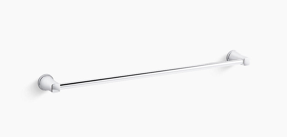 COMPLEMENTRY-TOWEL BAR - KOHLER POPULAR - ( POLISHED CHROME - POPULAR - 0x610 mm - 0inchX24inch )