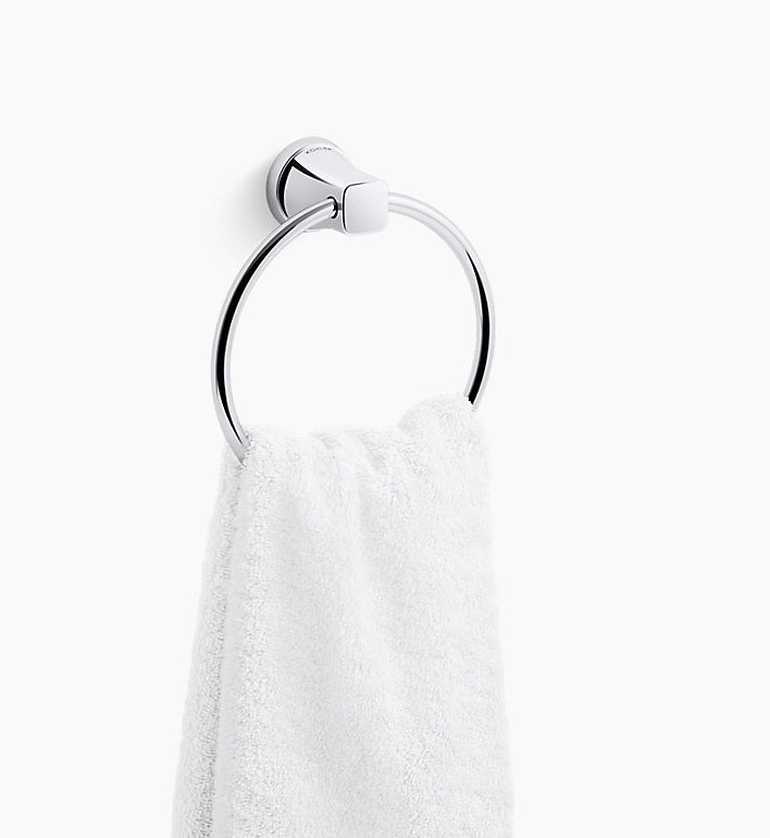 COMPLEMENTARY-TOWEL RING - KOHLER POPULAR - ( POLISHED CHROME - POPULAR - 0x0 mm - 0inchx0inch )
