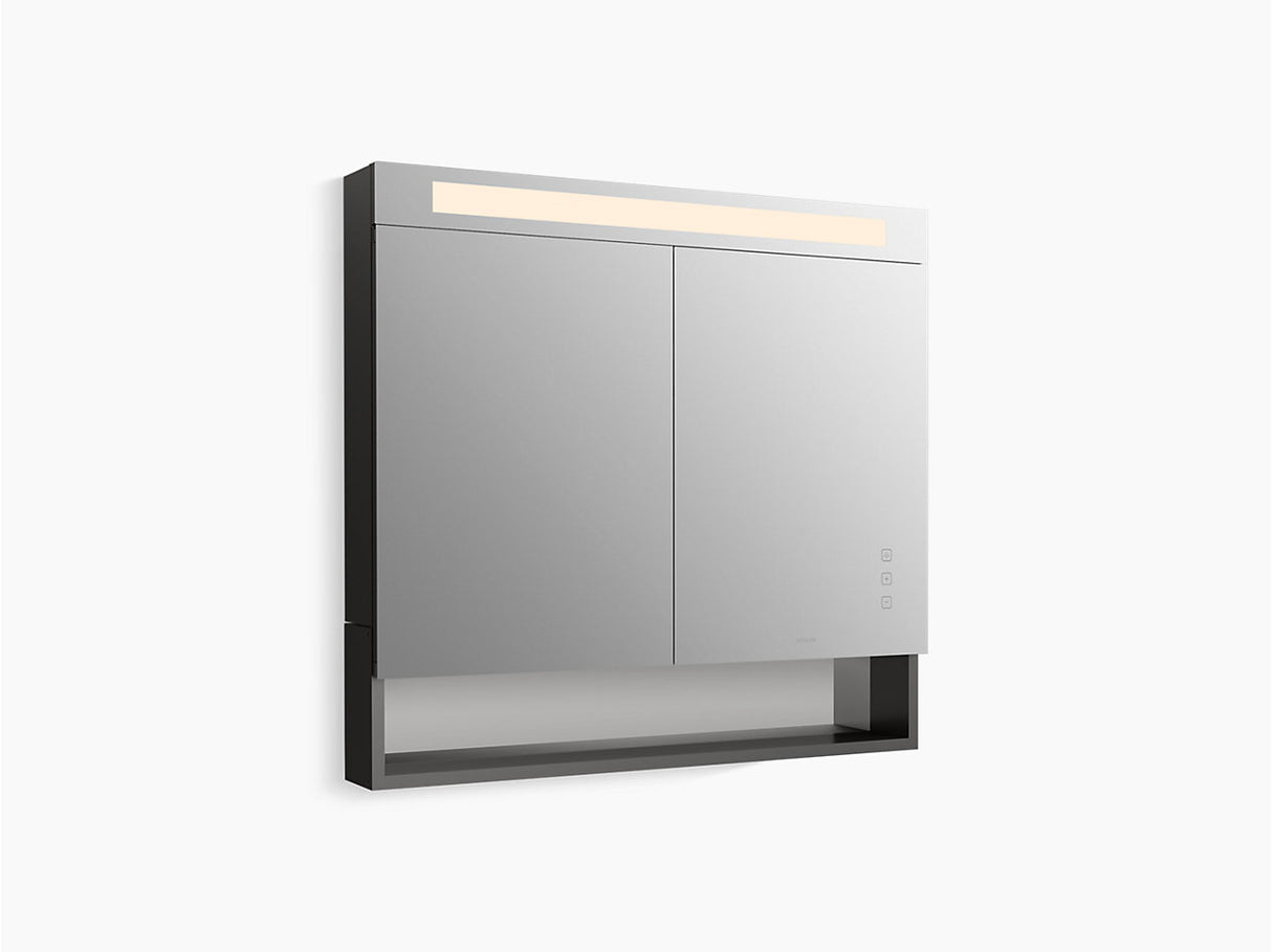 URBANITY TWO DOOR LIGHTED MIRRORED CABINET - KOHLER LUXURY - ( - LUXURY - 900x667 mm - 36inchX26inch )