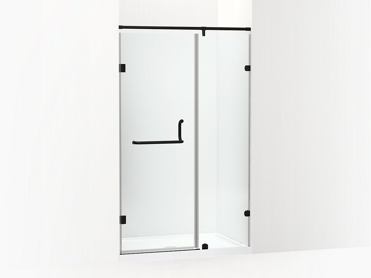 1 DOOR 2 PARTITION L-SHAPE ENCL 2000.HT - KOHLER PREMIUM - ( MATT BLACK - PREMIUM - 0x0 mm - 0inchX0inch )