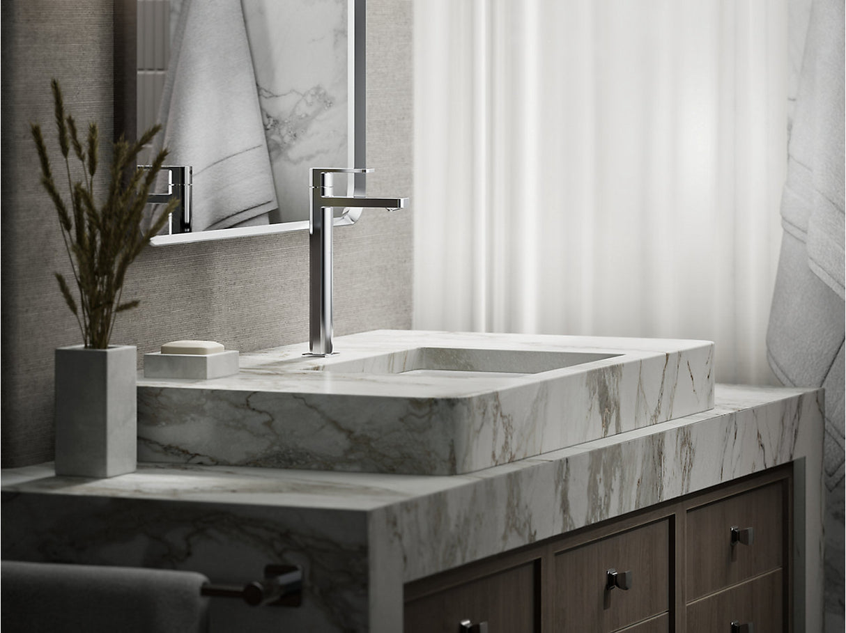 PARALLEL-TALL PILLAR TAP - KOHLER POPULAR - ( POLISHED CHROME - POPULAR - 0x15 mm - 0inchX0.6inch )