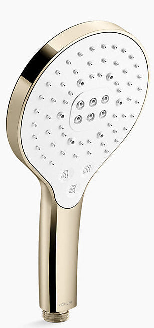 RAIN DUET-3.0 HANDSHOWER W/O HOSE - KOHLER PREMIUM - ( FRENCH GOLD - PREMIUM - 0x0 mm - 0inchX0inch )