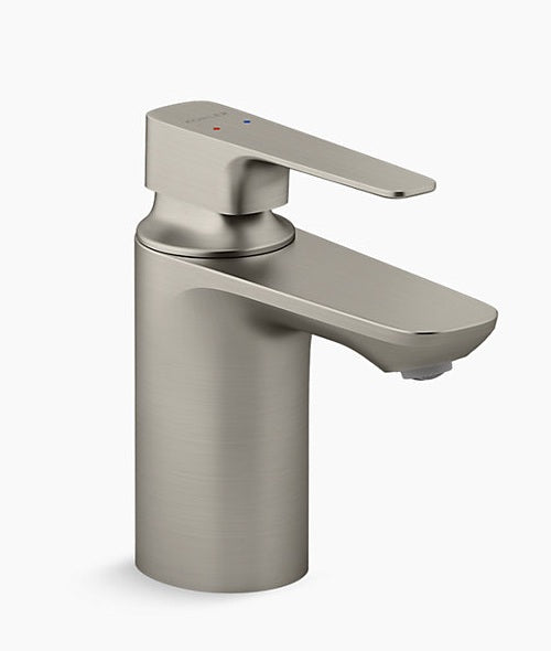 ALEO+-SL BASIN MIXER W/PIPES - KOHLER PREMIUM -  ( BRUSHED NICKEL - PREMIUM - 0x15 mm - 0.5inchX0.6inch )